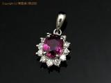 LZLN12541 : PT900 パープルサファイア 約 1.21ct&ダイヤモンド 約 0.30ct プラチナデザインペンダンドトップ ヘッド【中古】の詳細はこちらから
