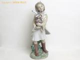 LZSA377 : 【LLADRO リヤドロ】モーニングメロディ 少女 花 鳥 置物【Handmade in Spain】【中古】の詳細はこちらから