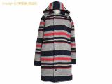 LZLZ13277 : 【HYSTERIC GLAMOUR ヒステリックグラマー】フード付き ボーダーラインデザインウールコート【中古】の詳細はこちらから
