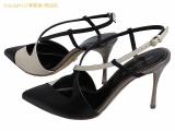 LZLZ13648 : 【sergio rossi/セルジオロッシ】バックベルトパンプス レザー ベージュ/黒 36 レセット 瀬戸質店【中古A】の詳細はこちらから