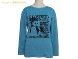 LZLZ13723 : 【HYSTERIC GLAMOUR/ヒステリックグラマー】プリントデザイントップス フリーサイズ ブルー ラメ レセット 瀬戸質店【中古A】の詳細はこちらから