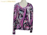 LZLZ13720 : 【EMILIO PUCCI/エミリオプッチ】カットソー トップス プッチ柄 36RN96 レーヨン100% ピンク 36サイズ レセット 瀬戸質店【中古B】の詳細はこちらから