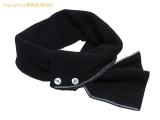 LZLZ13629 : 【ALONPI CASHMERE/アロンピ カシミア】カシミア スモールデザインマフラー ブラックxグレー【中古A】の詳細はこちらから
