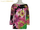 LZLZ13702 : 【Blumarine/ブルマリン】フラワーデザイン 8分丈 トップス フリーサイズ レセット 瀬戸質店【中古B】の詳細はこちらから