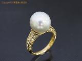 L17833 : K18YG パール ダイヤ 0.68ct #12 リング レセット 瀬戸質店【中古B】の詳細はこちらから