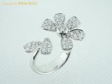 NG4571 : K18WG ダイヤ 0.8ct フラワーモチーフ #12 リング レセット 瀬戸質店【中古B】【IP】の詳細はこちらから
