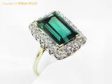 L17890 : K18YG グリーントルマリン 約 7.79ct ダイヤ 約 1.40ct リング #20.5 レセット 瀬戸質店【中古B】【IP】の詳細はこちらから