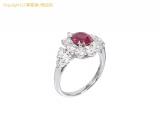 NG4623 : Pt950 ルビー 約 1.10ct ダイヤ 約 1.21ct 花モチーフ リング #10 レセット 瀬戸質店【中古A】【IP】の詳細はこちらから