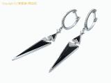 LE5715 : K18WG ダイヤ 約 0.117ct 約 0.116ct 黒色石 ピアス レセット 瀬戸質店【中古B】【IP】の詳細はこちらから