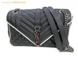 SA526844 : サンローラン ショルダーバッグ クラシック モノグラム・サッチェル Wチェーンショルダーバッグ 428125 ブラックの詳細はこちらから