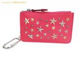 SA527233 : JIMMY CHOO ジミーチュウ スタースタッズ キーリング付コインケース ピンクの詳細はこちらから