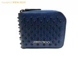 SA527092 : JIMMY CHOO ジミーチュウ ドットスタッズ チェーン付ラウンドファスナー二つ折り財布 ブルーの詳細はこちらから