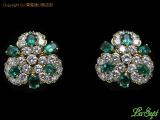 LZTK731 : GARRARD ガラード エメラルド ダイヤ 750YG イヤリング 【中古】の詳細はこちらから
