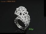 LZL15720 : QUEEN クイーンジュエリー 750WG ダイヤ 約2.64ct CARIO BARBERIS リング 約#15.5 【中古】の詳細はこちらから