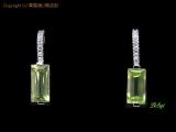 LZLTS9524 : 750WG ペリドット 約0.89ct・0.89ct ダイヤ 約0.03・0.03ct ピアス 【新品】の詳細はこちらから