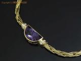 LZNG4461 : K18YG アメシスト 約 6.35ct ダイヤ 約 0.14ct デザインネックレス レセット 瀬戸質店【中古B】の詳細はこちらから