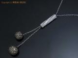 LZTG3537 : 18KWG/750WG ブラウンダイヤ 約 6.20ct ダイヤ 約 1.50ct ボールデザインネックレス レセット 瀬戸質店【中古B】の詳細はこちらから