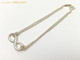 TM2005146 : TIFFANY ティファニー SV925 シルバー インフィニティ ブレスレット 16cmの詳細はこちらから