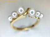 TM2006052 : MIKIMOTO ミキモト K18 18金ホワイトゴールド ベビーパール リング 指輪 12号の詳細はこちらから