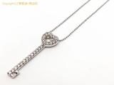 TM2006086 : Ponte Vecchio ポンテヴェキオ K18WG 18金ホワイトゴールド ダイヤモンド ハートキー Ti Amo ネックレス D0.51ctの詳細はこちらから