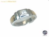 TM2008034 : K18 PT850 18金 プラチナ コンビ ダイヤモンド 角ダイヤ リング D0.25ct 指輪 13号の詳細はこちらから