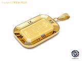 TM2008097 : K24 K18 24金 18金イエローゴールド マリア インゴット ペンダント チャーム 5.1gの詳細はこちらから