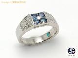 TM2008161 : PT900 プラチナ アレキサンドライト リング 指輪 アレキ0.43ct ダイヤ0.17ct 12号 ミニカード付の詳細はこちらから