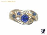 TM2008163 : TASAKI 田崎 K18 18金イエローゴールド ブルーサファイア ダイヤモンド リング 指輪 BS0.52ct D0.05ct 10号の詳細はこちらから