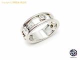 TM2011122 : TIFFANY ティファニー 1837 ダブルワイヤー 750 18金ホワイトゴールド ダイヤモンド 3ピース リング 指輪 10号の詳細はこちらから