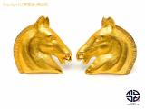 TM2011130 : HERMES エルメス GP 金メッキ ホース 馬 イヤリングの詳細はこちらから