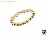 TM2012134 : STAR JEWELRY スタージュエリー K18 18金イエローゴールド 透明石 エタニティ リング 指輪 8号の詳細はこちらから