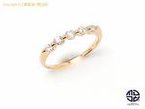 TM2101071 : K18 18金ピンクゴールド ダイヤモンド リング ピンキー 指輪 D0.20ct 4.5号の詳細はこちらから