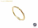TM2105016 : agete アガット K18 18金イエローゴールド ダイヤモンド ピンキー リング 指輪 ダイヤ0.025ct 3号の詳細はこちらから