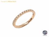TM2107052 : BVLGARI ブルガリ 750 18金ピンクゴールド ドゥミトゥール ハーフエタニティ ダイヤ リング 指輪 7号 アクセサリーの詳細はこちらから