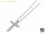 TM2109086 : K18WG 18金ホワイトゴールド ローズカット ダイヤモンド D0.12 クロスモチーフ ネックレス アクセサリー ミニカード付きの詳細はこちらから