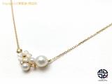 TM2201141 : Samantha Tiara サマンサティアラ K10 10金イエローゴールド パール 真珠 シェル ダイヤモンド ネックレス アクセサリーの詳細はこちらから