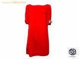 TM2301142 : BLUMARINE Blumarine ブルマリン 赤 リボン ドレス 23116 レディース 半袖 アパレル サイズ44の詳細はこちらから