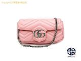 TM2305111 : GUCCI グッチ GGマーモント キルティング ピンク ミニショルダーバック 476433 チェーンバックの詳細はこちらから