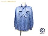 TM2305125 : BALENCIAGA バレンシアガ 青 オーバーサイズ ストライプ シャツ ブラウス 長袖 602014 レディース 服 アパレルの詳細はこちらから