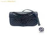 TM2306136 : GUCCI グッチ GGマーモント 黒 ブラック キルティング スモール チェーンショルダーバック 443497 バックの詳細はこちらから