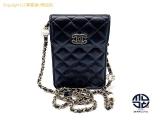 TM2311047 : CHANEL シャネル AP3228 ブラック フォンフォルダー チェーンショルダーバック ポシェットの詳細はこちらから