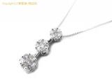 SA72420 : K18WG ダイヤネックレス 0.30ct 2.1g 41cmの詳細はこちらから