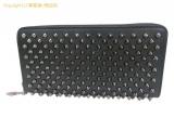 SA526898 : クリスチャン・ルブタン スタッズ パネトーネウォレット ラウンドファスナー長財布 1175099 ブラック/ガンメタルの詳細はこちらから