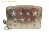 SA528154 : JIMMY CHOO ジミーチュウ スタースタッズ CADET GTA キーリング付カードケース ゴールドの詳細はこちらから