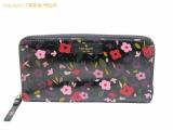 SA5N1915 : kate spade ケイトスペード コーティングキャンバス フラワープリント ラウンドファスナー長財布 WLRU5497 ブラックマルチ アウトレット品の詳細はこちらから