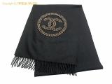 SA529476 : シャネル カシミヤ スタッズ CCマーク マフラー ブラックの詳細はこちらから