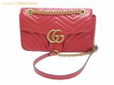 SA529692 : グッチ GUCCI GGマーモント Wチェーン ショルダーバッグ 443497 レッドの詳細はこちらから