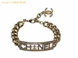 SA529743 : シャネル CHANEL プレート ロゴ ラインストーン ブレスレット A17Cの詳細はこちらから