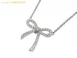 SA72504 : ティファニー TIFFANY&Co. PT950 ボウ ダイヤ ネックレスの詳細はこちらから