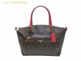 SA530078 : コーチ COACH シグネチャー 2WAYトートバッグ F79998 ブラウン/レッドの詳細はこちらから